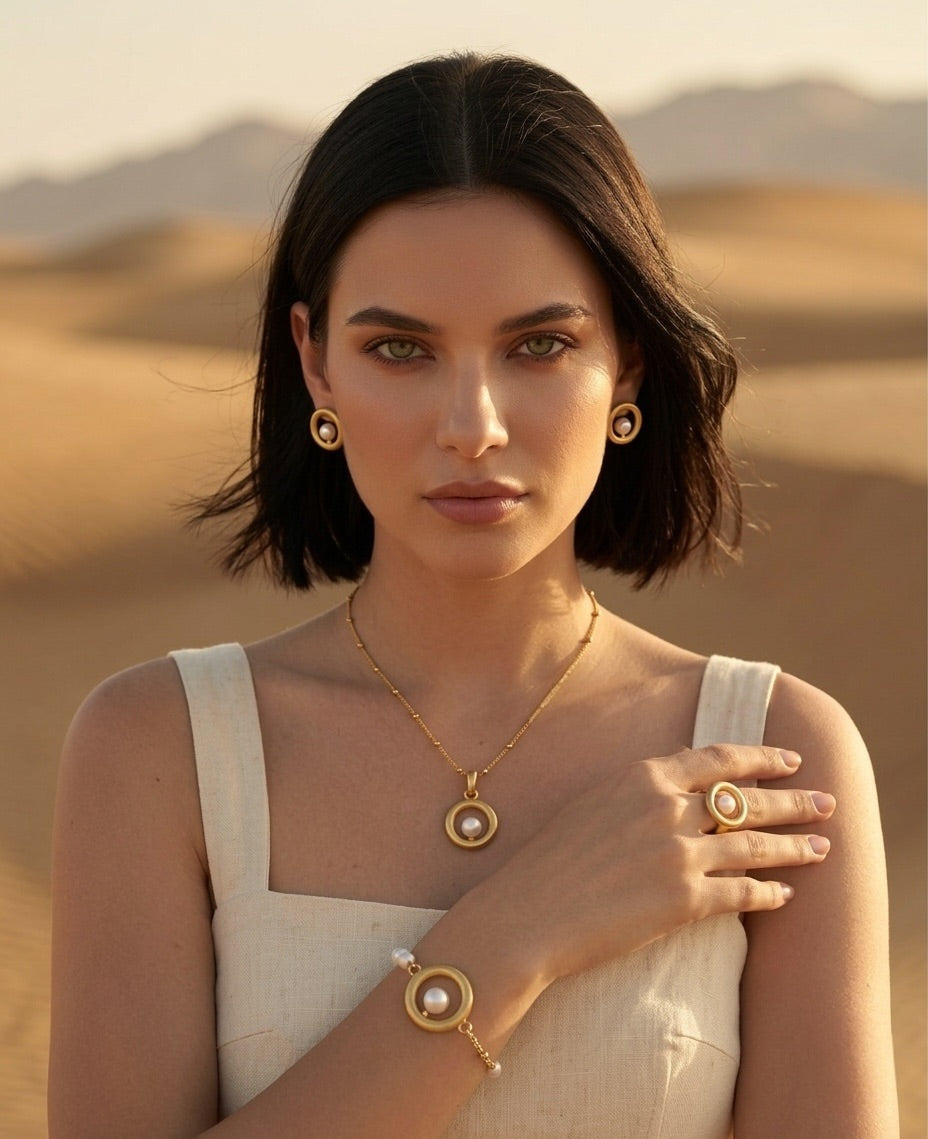 PENDIENTES FINE AURA