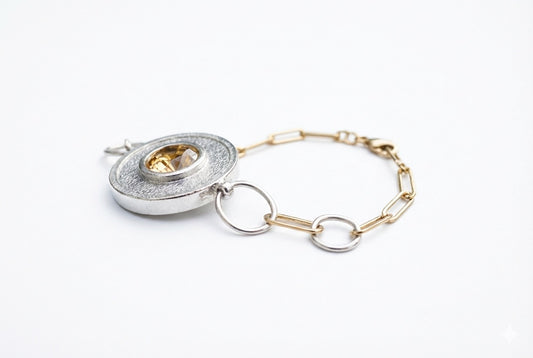PULSERA MIXED METALS